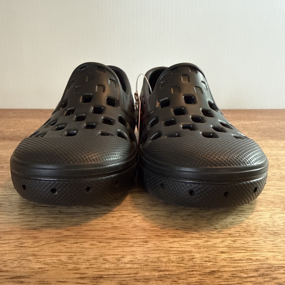 Vans Slip-On TRK Black Toddler Water Shoes VN0A4UVHBLK-US Size 7.0 NEW - Picture 6 of 12